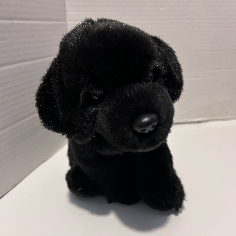 GANZ Webkinz Signature Black Lab Plush Puppy Stuffed Animal
